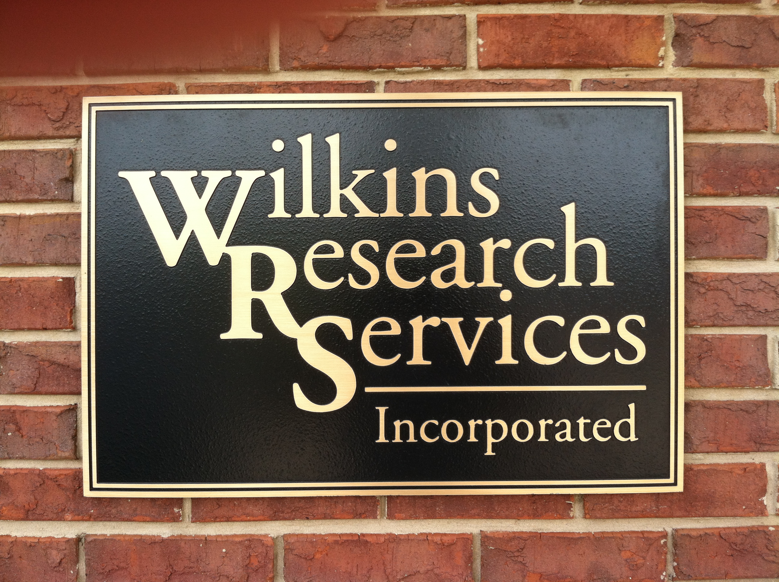 wilkins sign Wilkins Research Services LLC